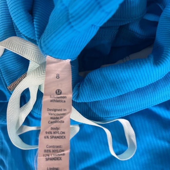 Bright Blue LuLu Lemon dance Drawstring Pants - Picture 2 of 4